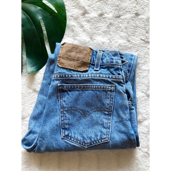 Levi's Denim - Vintage Levi’s 550 Orange Tab Wedgie Jeans